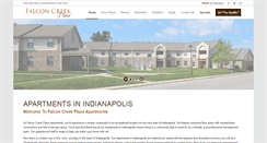 Desktop Screenshot of falcon-creek-apts.com